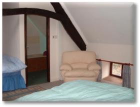 The holiday cottages master bedroom